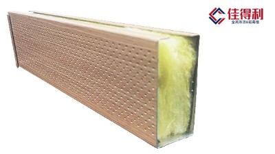 體育館吊頂木紋鋁方通吸音 體育館吊頂木紋鋁方通吸音