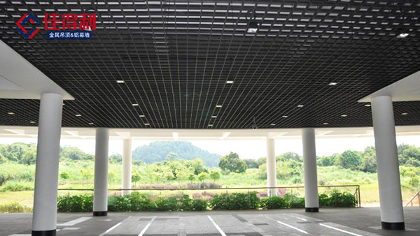 黑色鋁格柵 黑色鋁格柵